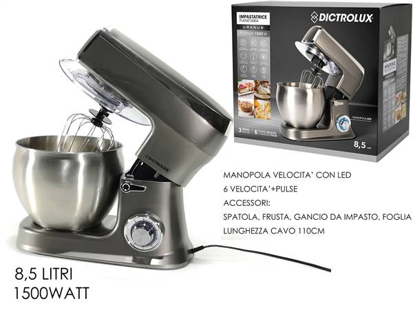 GT IMPASTATRICE URANUS 1500W 8,5LT 
