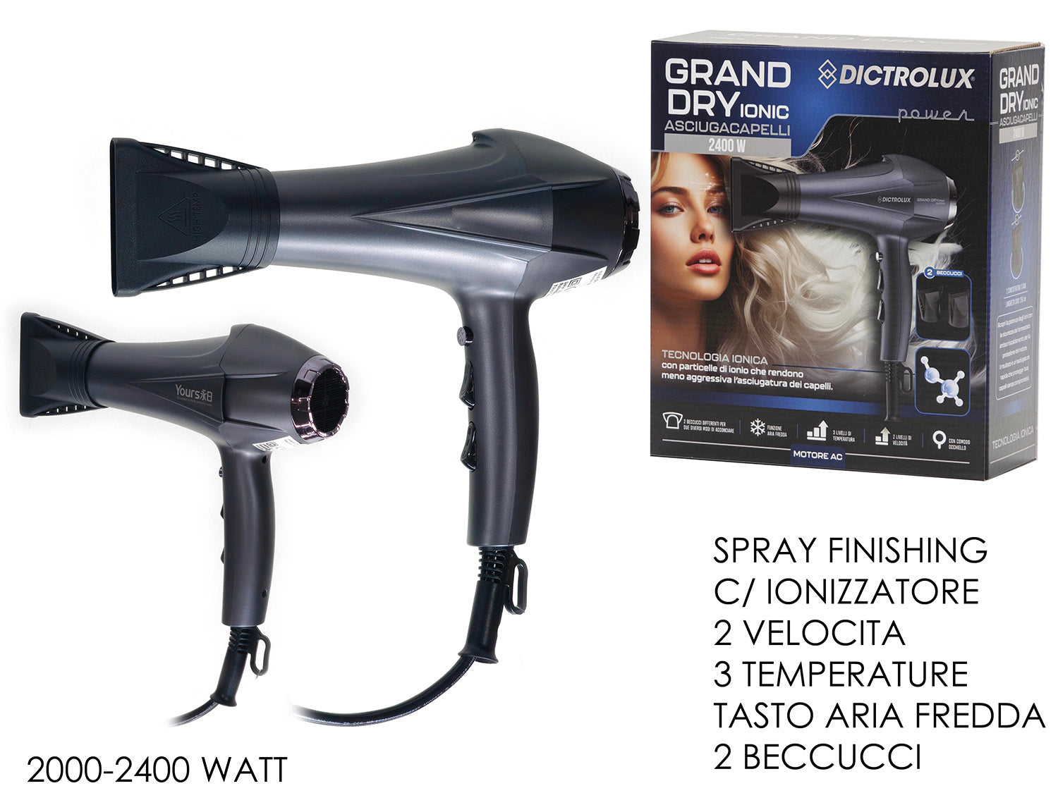 GT PHON GRAND DRY IONIC 2400W