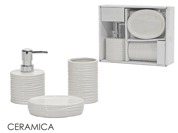 GT SET BAGNO 3PZ BIANCO 