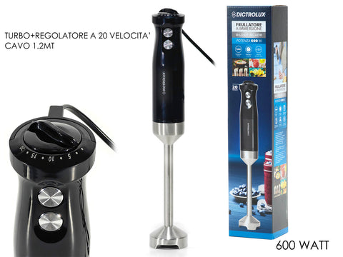 GT FRULLATORE IMMERSIONE 2VEL 600W - Infinity Home Store