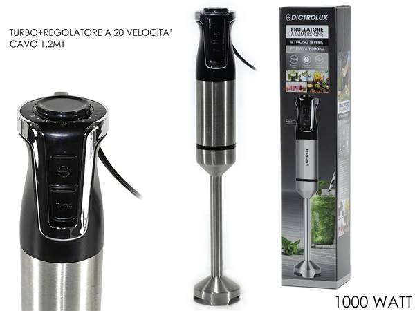 GT FRULLATORE IMMERSIONE 2VEL 1000W 