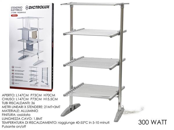 GT STENDIBIANCHERIA A TORRE 300W DICTROLUX