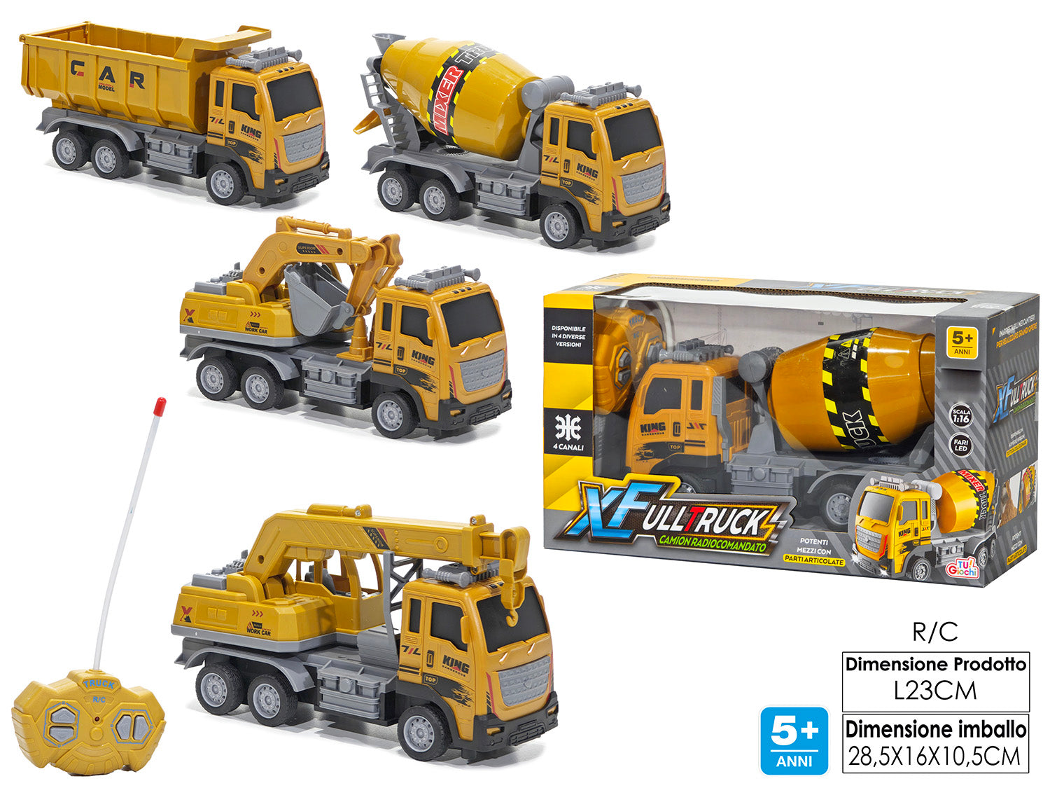 GT TRUCK RADIOCOMANDATO 4ASS