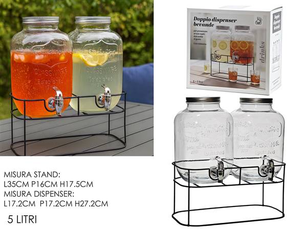 GT DOPPIO DISPENSER BEVANDE 