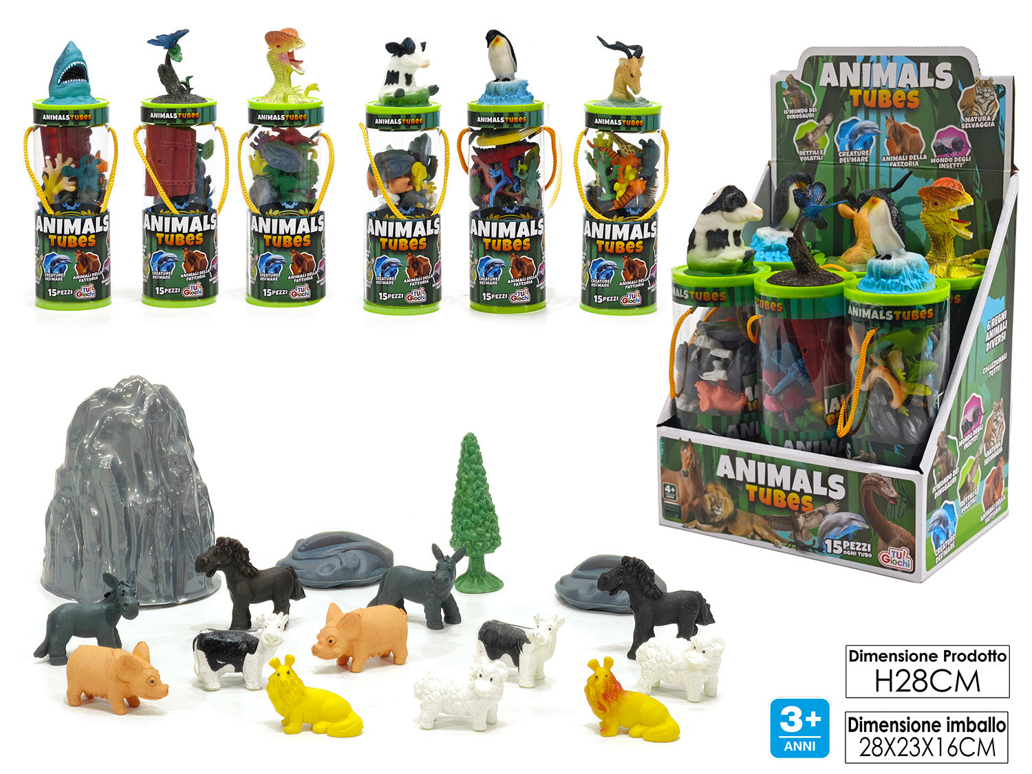 GT ANIMALI 15PZ 6ASS.