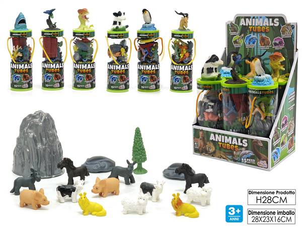 GT ANIMALI 15PZ 6ASS. 