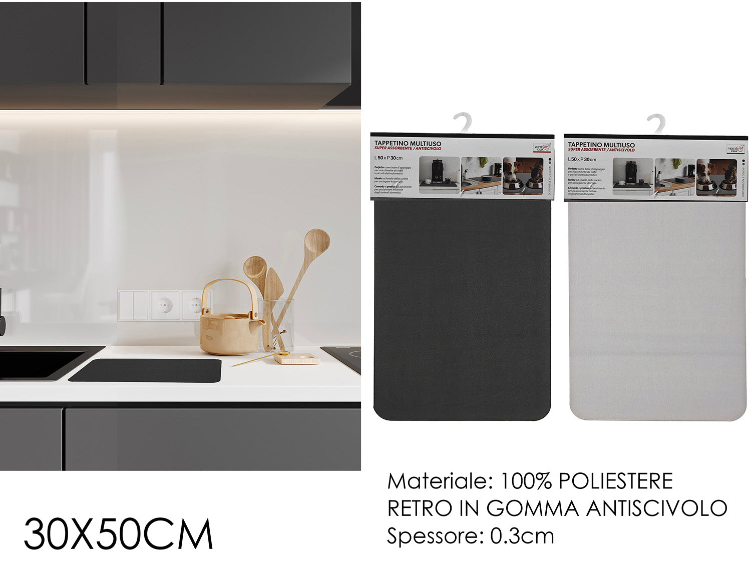 GT TAPPETO MULTIUSO ASSORBENTE