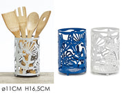 GT PORTAUTENSILI H16,5CM MARINO