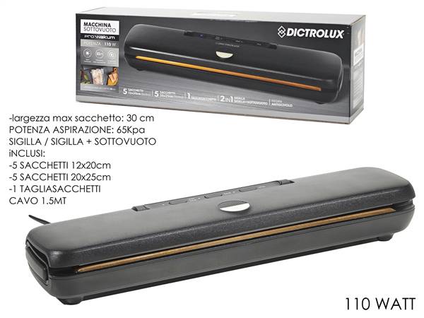 GT MACCHINA SOTTOVUOTO 110W DICTROLUX