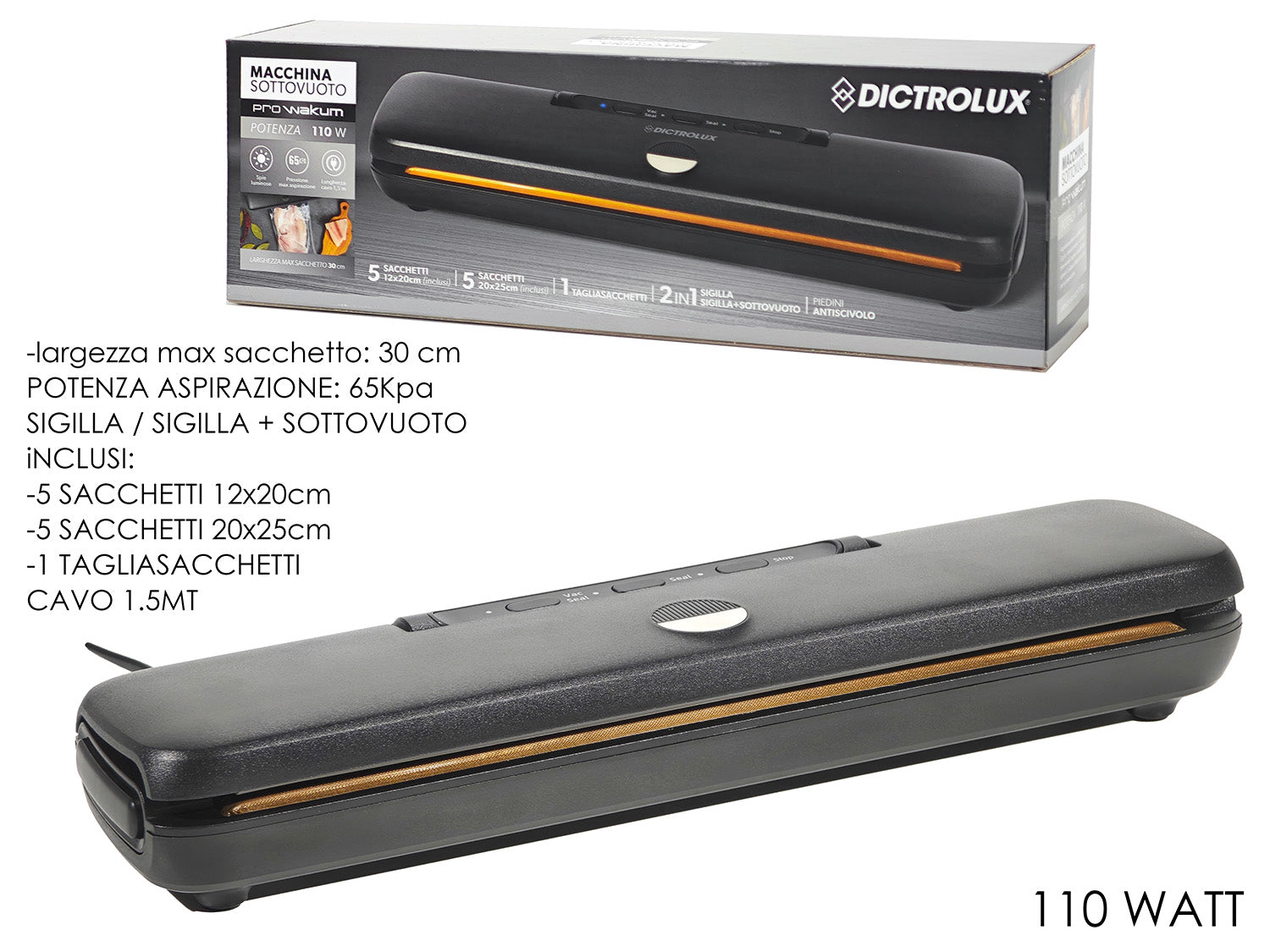 GT MACCHINA SOTTOVUOTO PRO VAKUM