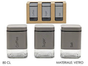 GT BARATTOLI 3PZ 80CL GRIGIO MATT 
