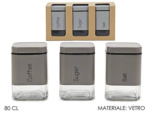 GT BARATTOLI 3PZ 80CL GRIGIO MATT 