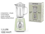 GT FRULLATORE VETRO 1,5LT 1000W VERDE 