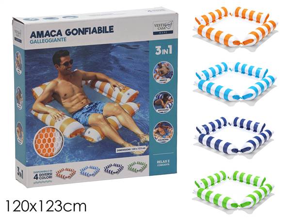 GT AMACA GONFIABILE GALLEGGIANTE 