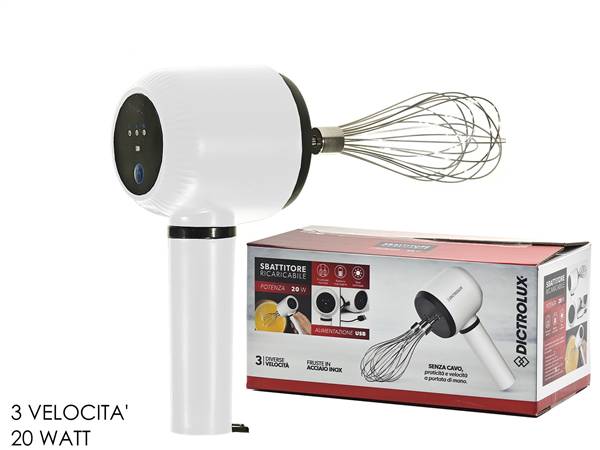 GT SBATTITORE RICARICABILE 20W USB 
