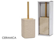 GT PORTASCOPINO 11X11XH33CM ROSA SET BAGNO MODELLO BOTTEGA