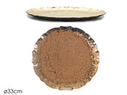 GT SOTTOPIATTO NATALE DM.33 ORO