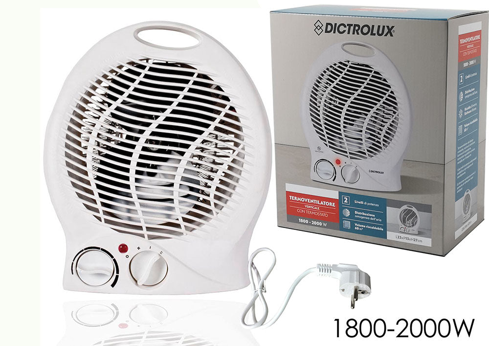 GT TERMOVENTILATORE 2000W DICTROLUX SCALDABAGNO