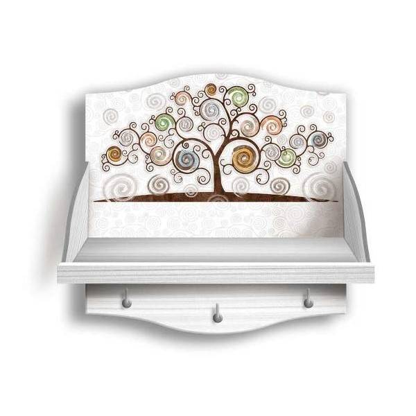 LUPIA PORTABARATTOLI 33X33 TREE WHITE 