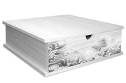 LUPIA PORTACIALDE WHITE 33X33X11CM BUTTE 
