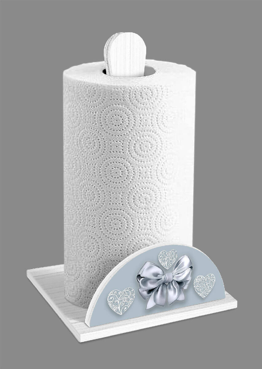 LUPIA PORTAROTOLO WHITE FIOCCO GREY