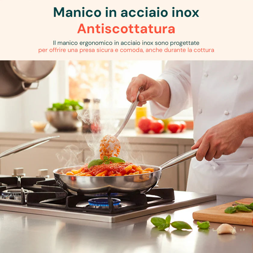 PENSOFAL PADELLA ALTA CM.28 ACADEMY CHEF