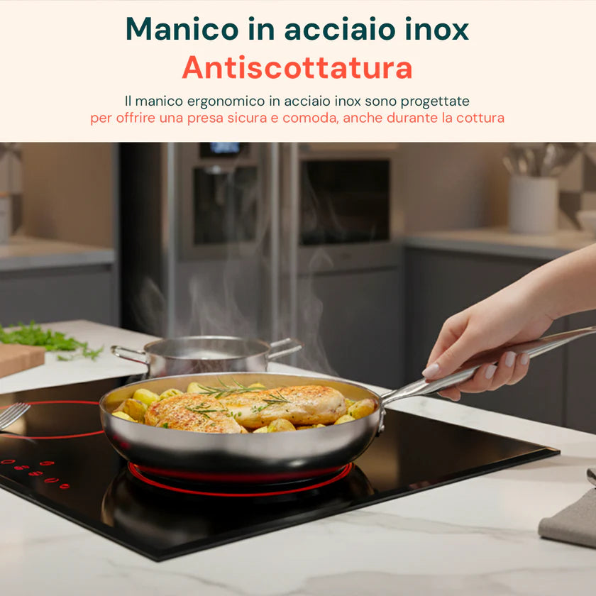 PENSOFAL PADELLA ALTA CM.32 ACADEMY CHEF