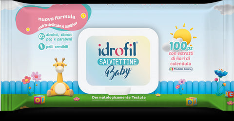 IDROFIL SALVIETTINE 100PZ CALENDULA