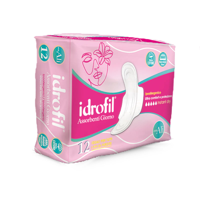 IDROFIL ASSORBENTI GIORNI CON ALI 12PZ