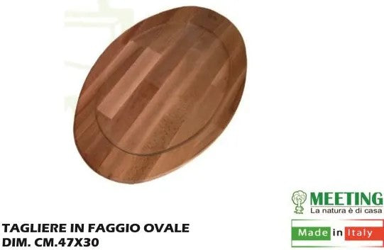 MEETING TAGLIERE FAGGIO OVALE CM47X30X2 1765