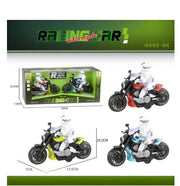 CREARE SET 2 MOTO CON PERSONAGGIO RACING CAR