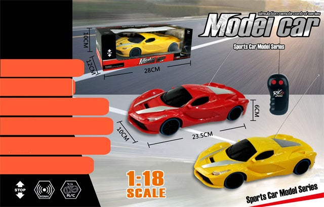 CREARE MACCHINA R/C 2 FUNZIONI MODEL CAR