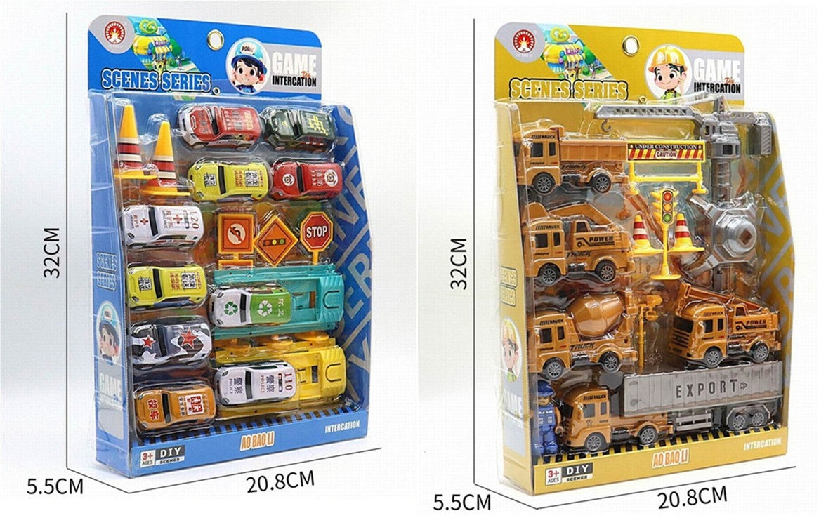 CREARE SET VEICOLI SCENES SERIES 2ASS