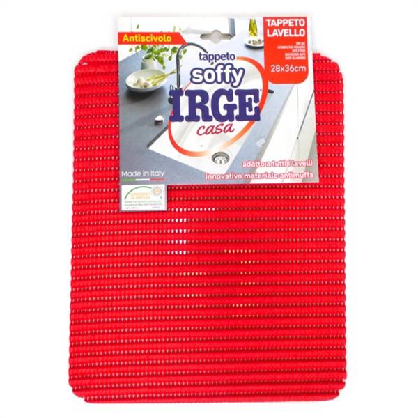 IRGE TAPPETO LAVELLO SOFFY 28X38CM 