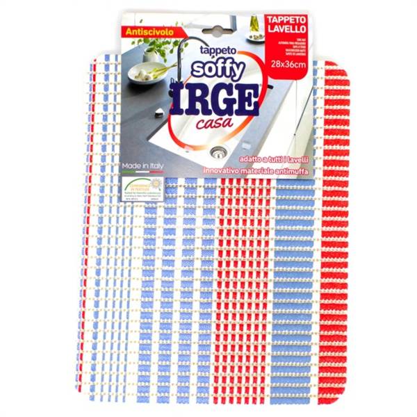 IRGE TAPPETO LAVELLO SOFFY 28X38CM 