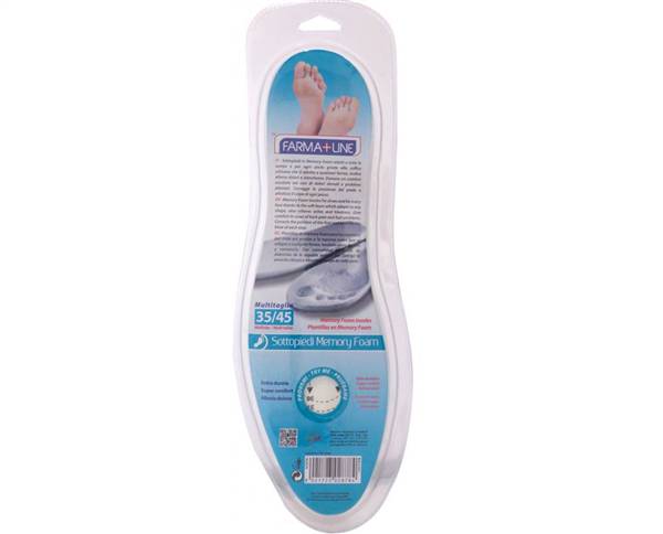 FARMALINE SOTTOPIEDI MEMORY FOAM 