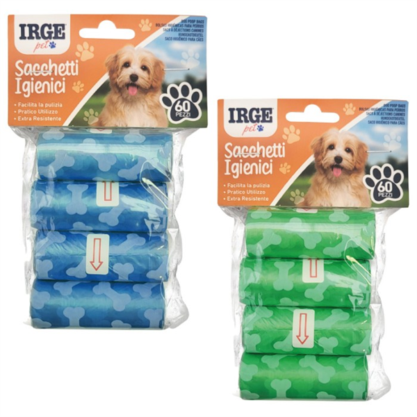 IRGE SACCHETTI IGIENICI PER CANI 4 ROTOL