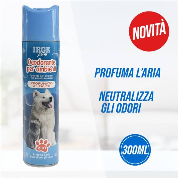 IRGE DEO PET 300ML TALCO 