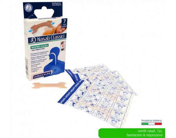 FARMALINE CEROTTI NASALI TRASP 7PZ 