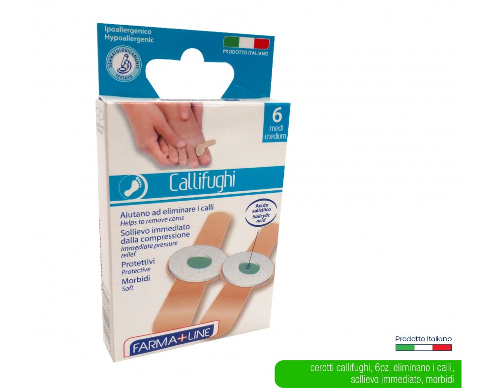 FARMALINE CEROTTI CALLIFUGHI 6PZ