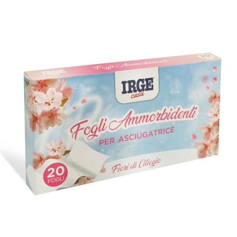 Irge Fogli Asciugatrice Ammor 20pz Fiori