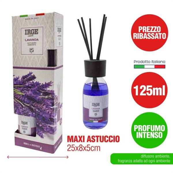 IRGE DEO DIFFUSORE AMB 125ML LAVANDA 