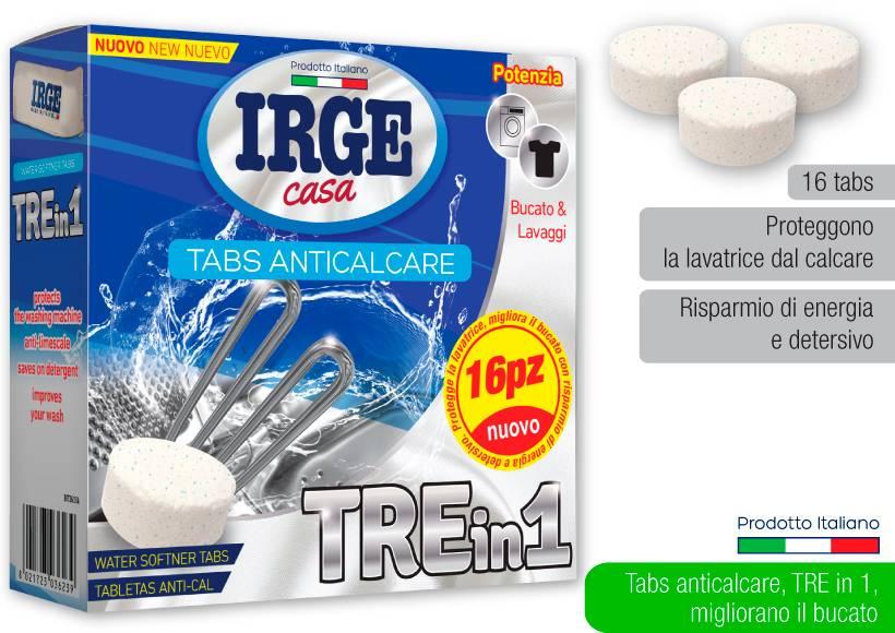 IRGE TABS ANTICALC. 16PZ.