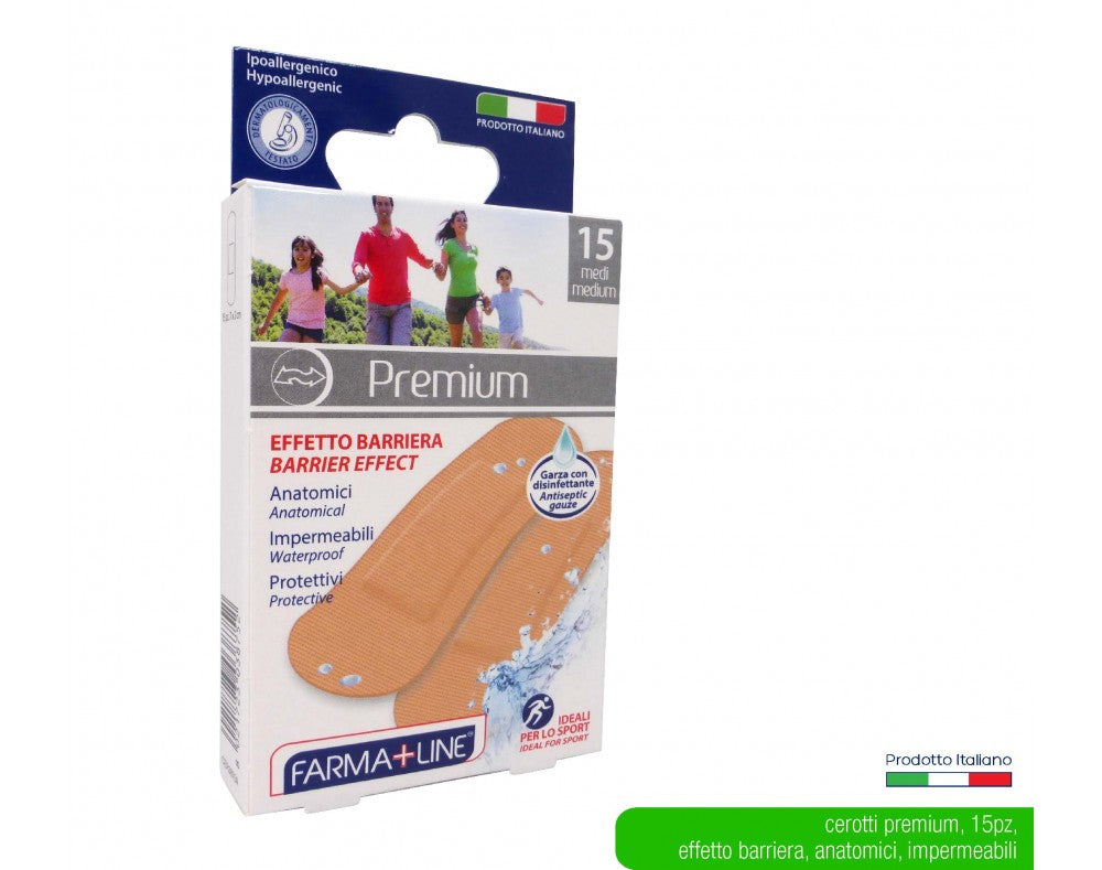 FARMALINE CEROTTI PREMIUM 15PZ 7X2CM