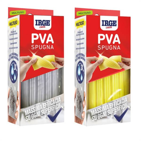 IRGE SPUGNA PVA CON SCANALATURE