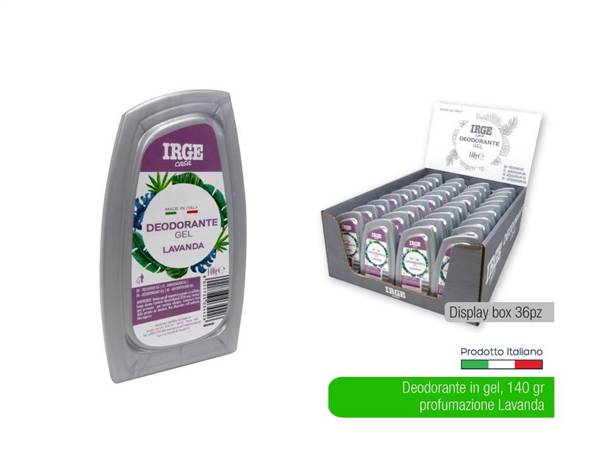 IRGE DEO GEL 140GR LAVANDA 