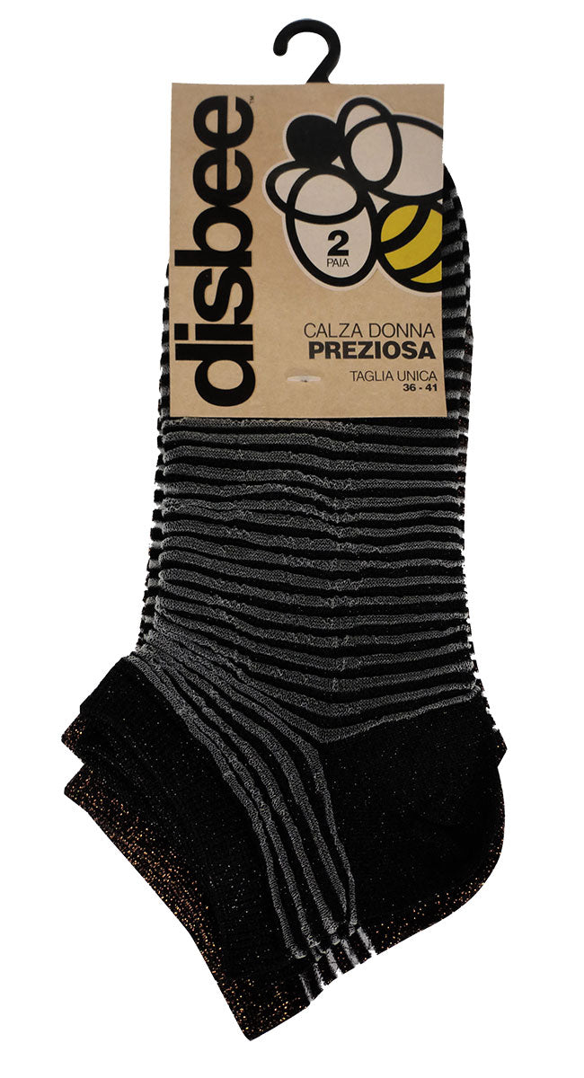 DISBEE CALZA DONNA PREZIOSA 2PZ TG 36-41