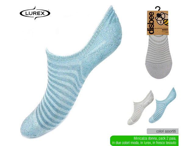 DISBEE M/CALZA DONNA SHINY 2PZ TG 36-41