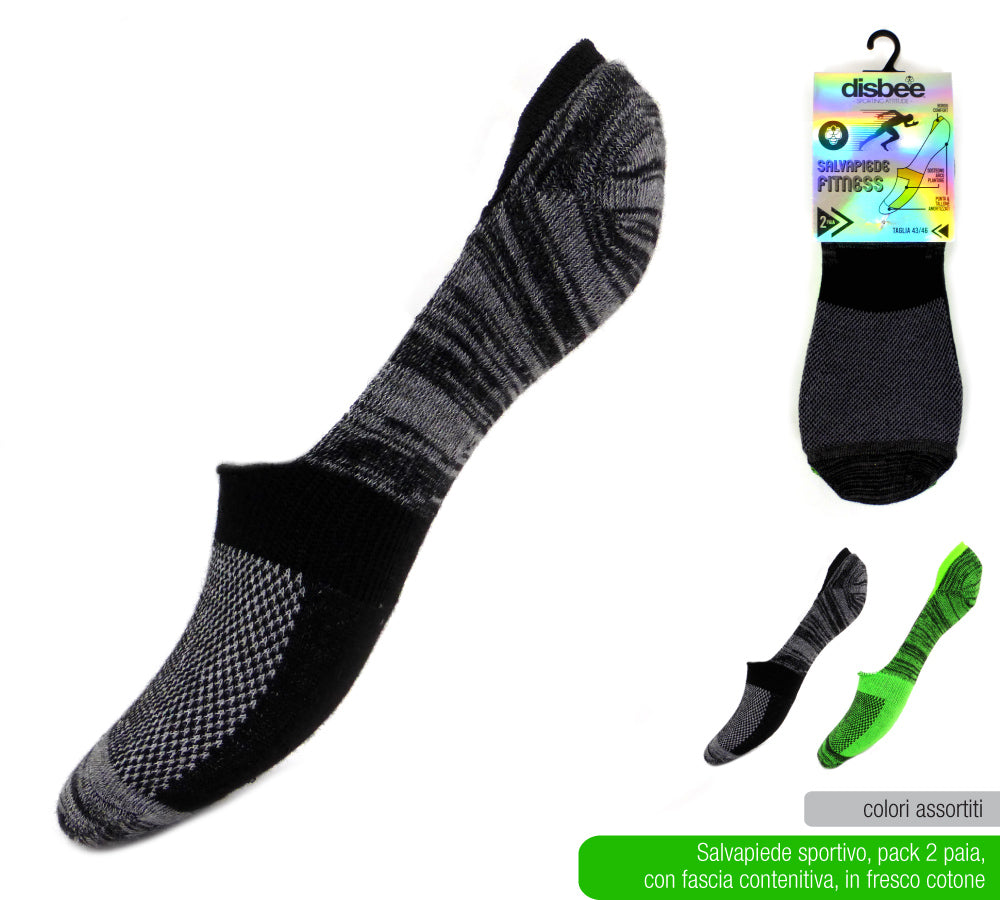 DISBEE SALVAPIEDE FITNESS 2PZ TG 43-46