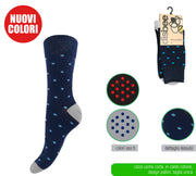 DISBEE CALZA UOMO 3PZ COLOR POIS T.U COR